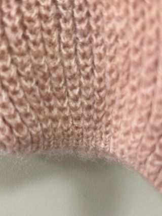 Jersey rosa trenzado talla L