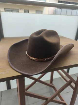 Sombrero Cowboy Marrón Talla XL
