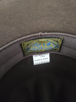 Sombrero Cowboy Marrón Talla XL