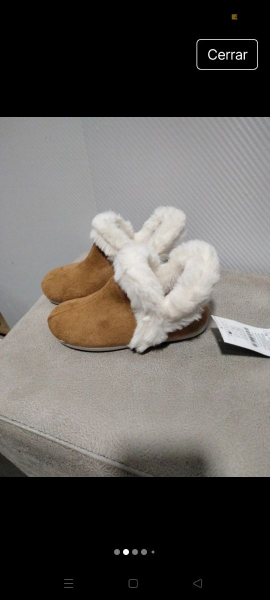 Botas de casa suela caucho Tex