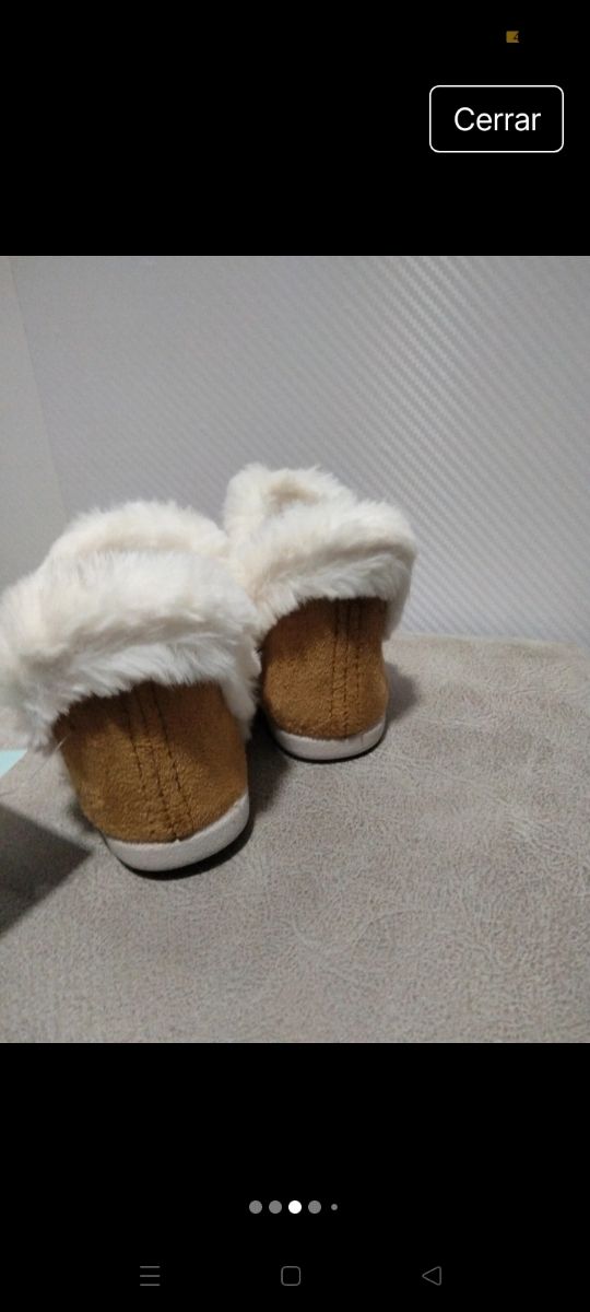 Botas de casa suela caucho Tex