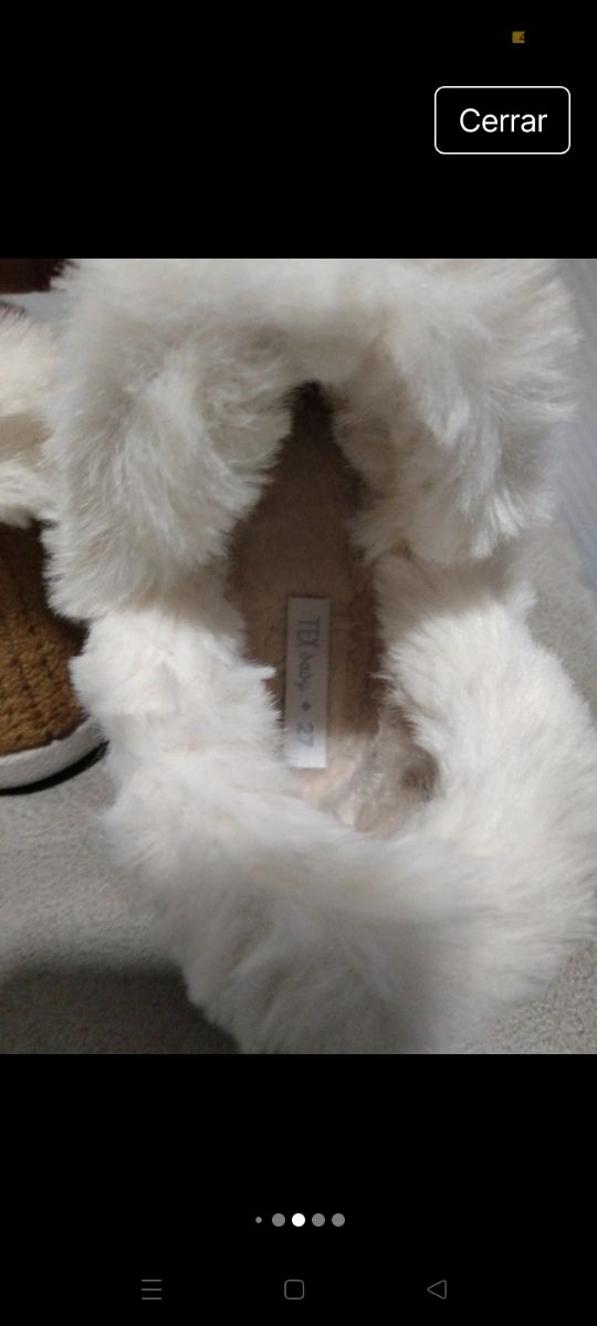 Botas de casa suela caucho Tex