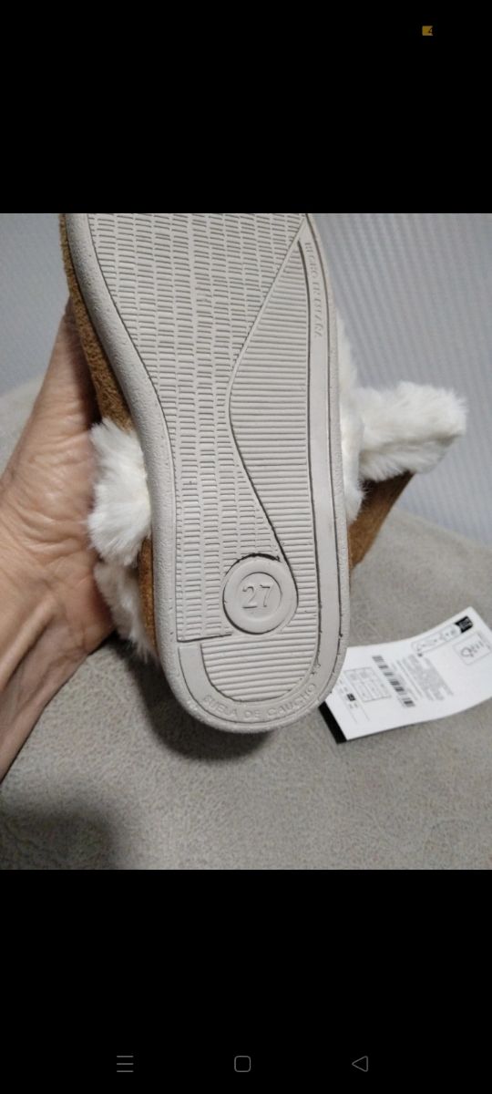 Botas de casa suela caucho Tex