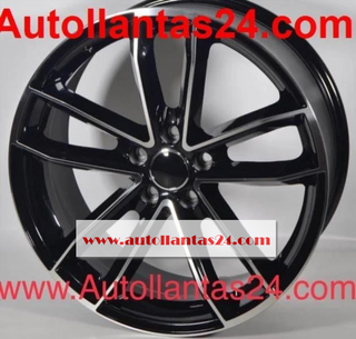 Juego 4 llantas para Audi cuba black 18 19