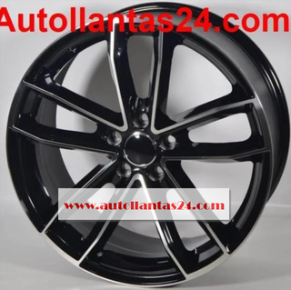Juego 4 llantas para Audi cuba black 18 19