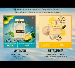 Perfumes Yodeyma Hombre y Mujer