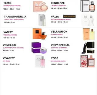 Perfumes Yodeyma Hombre y Mujer