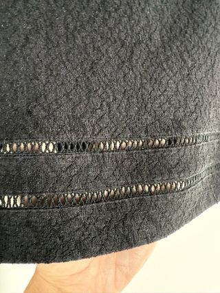 Versace Jeans Gonna Nera Elegante Sexy