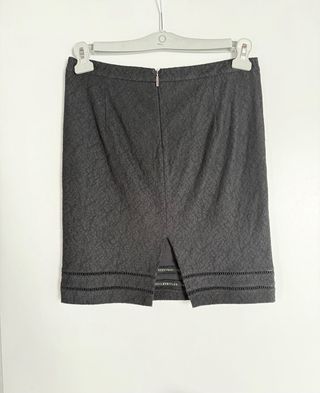 Versace Jeans Gonna Nera Elegante Sexy