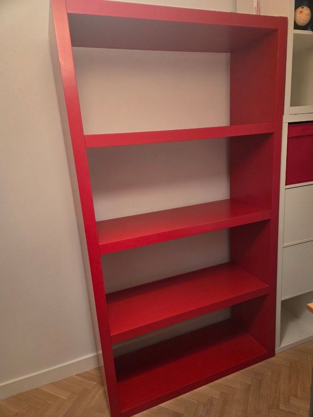 Estantería Roja Ikea