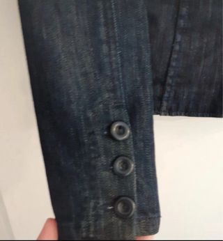 Blazer / Chaqueta vaquera azul. Berska