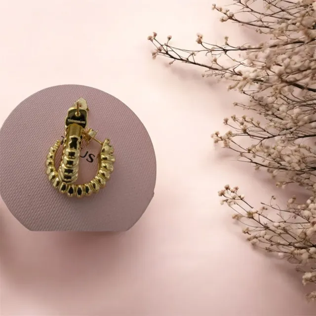 Pendientes Aro Dorados plata  Son originales