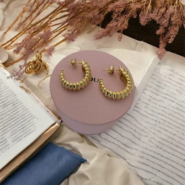 Pendientes Aro Dorados plata  Son originales