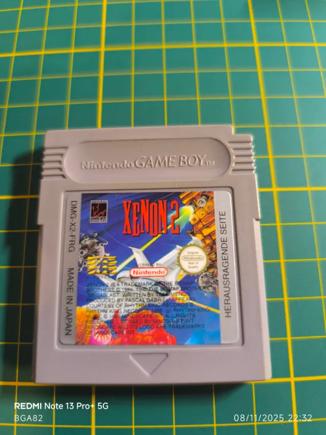 Xenon 2 Game Boy Nintendo Shoot 'em up