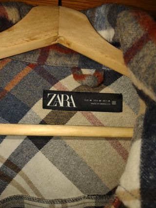 Camisa Zara a cuadros