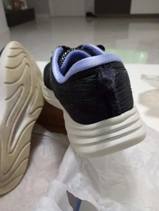 Sneakers bambina Skechers glitter lilla TG33