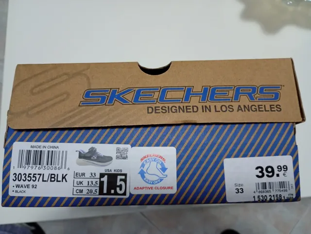 Sneakers bambina Skechers glitter lilla TG33