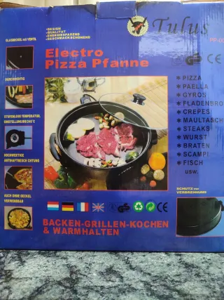 Tulus Electro Pizza Pfanne