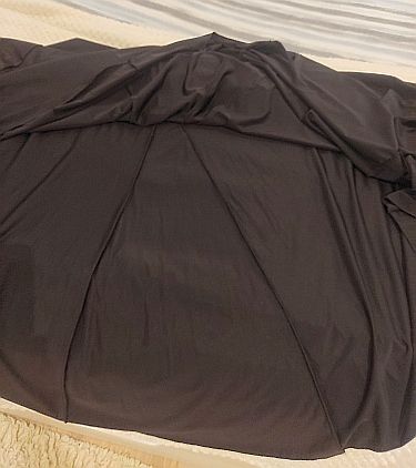 Falda flamenca y mantón bordado