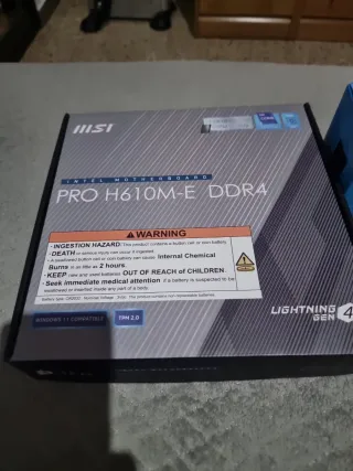 Placa Base MSI PRO H610M-E DDR4