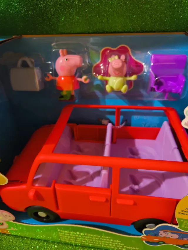 Coche Familiar XXL Peppa Pig y Bebé Evie