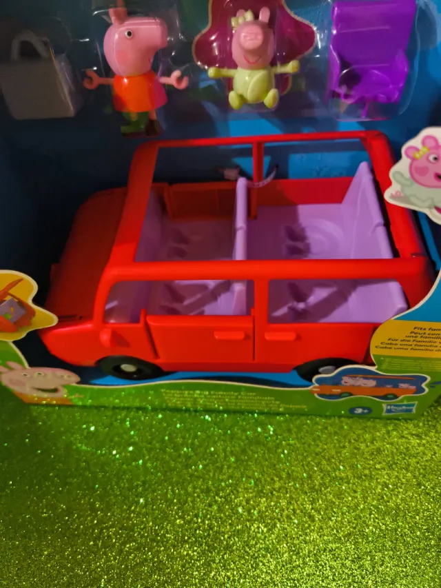 Coche Familiar XXL Peppa Pig y Bebé Evie