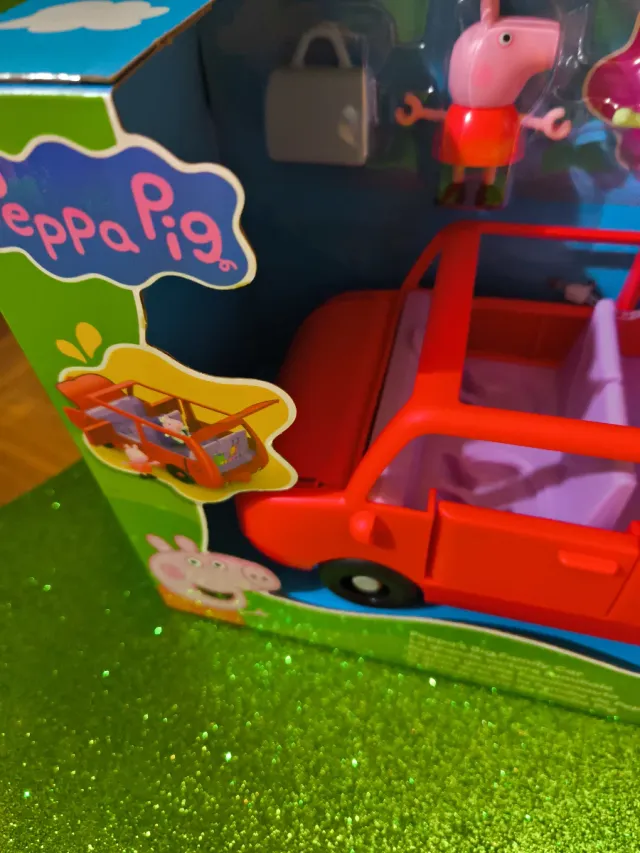 Coche Familiar XXL Peppa Pig y Bebé Evie