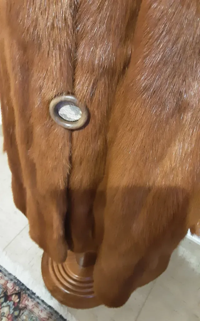 Pelliccia rat musquè marrone