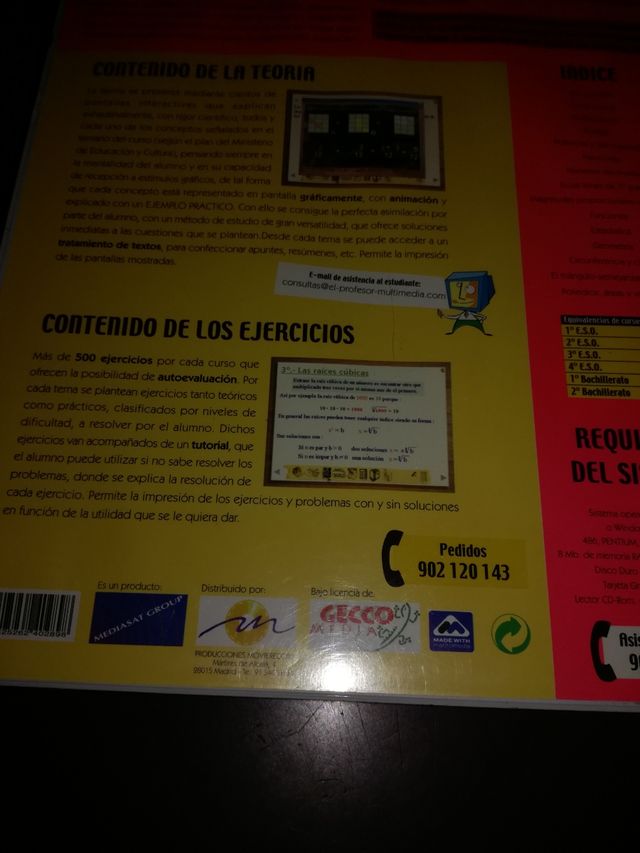 El Profesor Multimedia Matemáticas v2.0