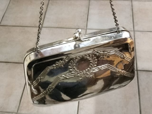 Borsetta Roberta di Camerino Vintage Argento