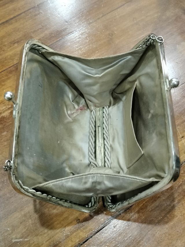 Borsetta Roberta di Camerino Vintage Argento