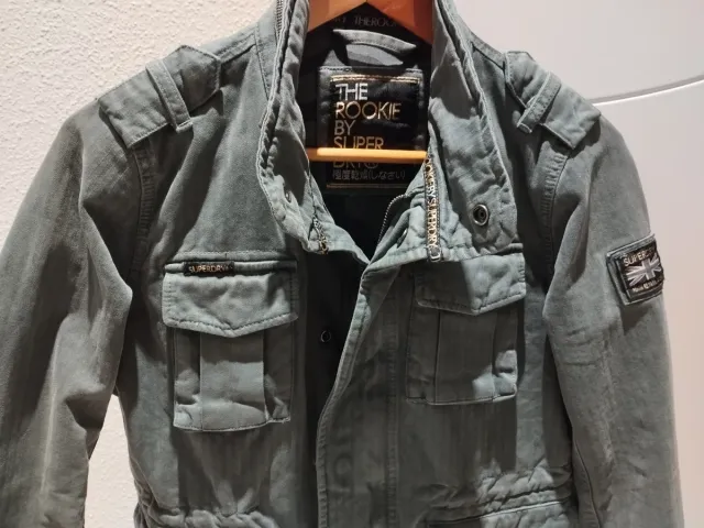 Chaqueta Superdry Verde Militar Mujer