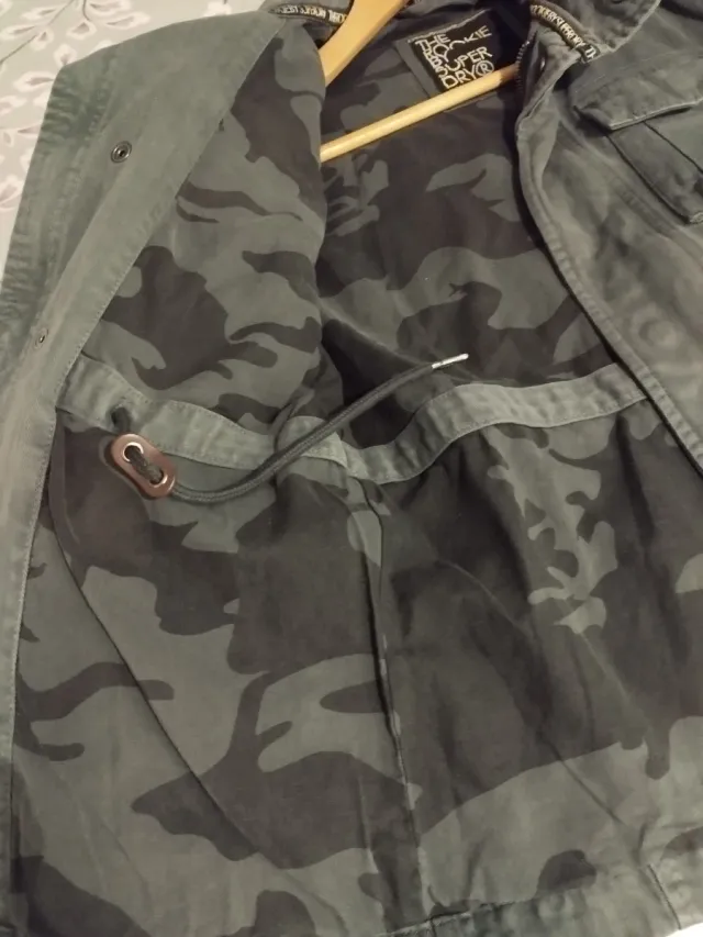 Chaqueta Superdry Verde Militar Mujer