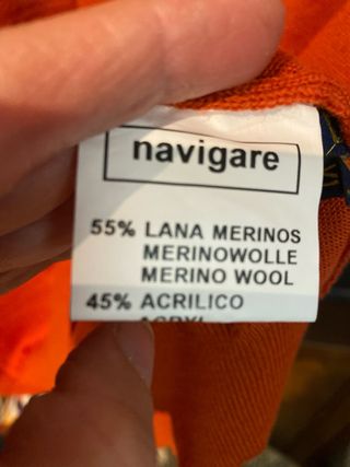 Gilet Navigare Arancione Uomo