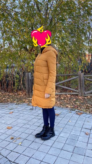 Abrigo acolchado invierno reversible Talla XS-S