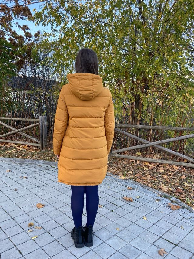 Abrigo acolchado invierno reversible Talla XS-S