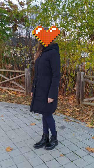 Abrigo acolchado invierno reversible Talla XS-S