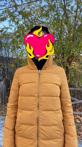 Abrigo acolchado invierno reversible Talla XS-S