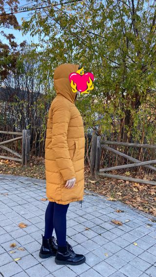 Abrigo acolchado invierno reversible Talla XS-S