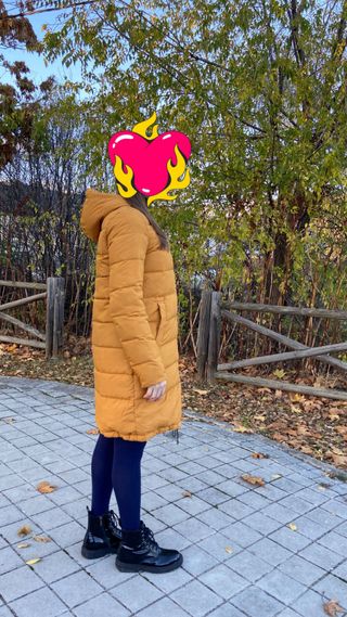 Abrigo acolchado invierno reversible Talla XS-S