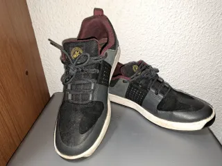 Zapatillas skate DC Talla 42 Negro y Dorado