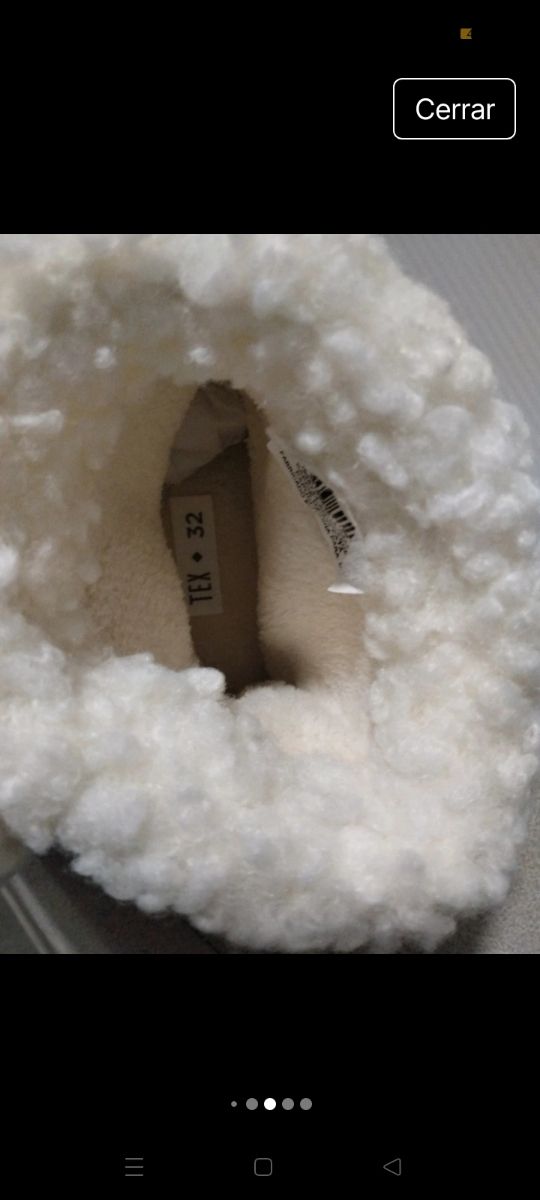 Pantuflas turquesa Tex