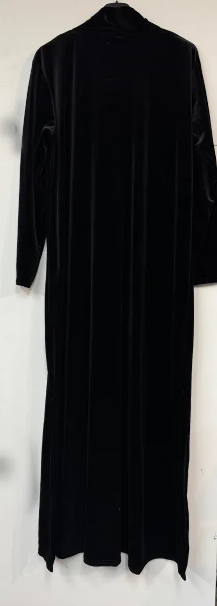 Vestido largo de terciopelo