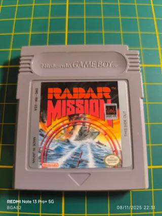 Radar Mission Game Boy Nintendo