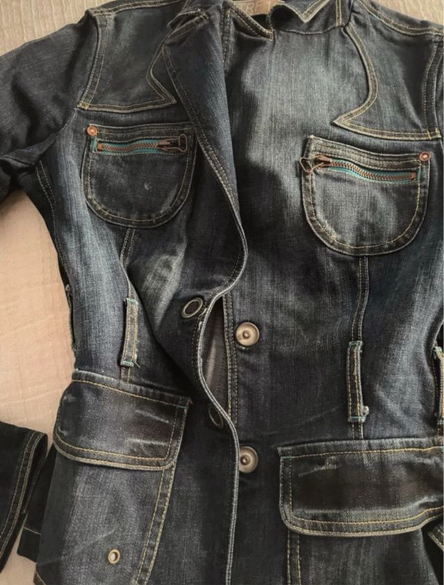 Blazer vaquero mujer