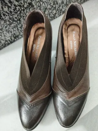 Zapatos Paco Navarro Marrones Mujer