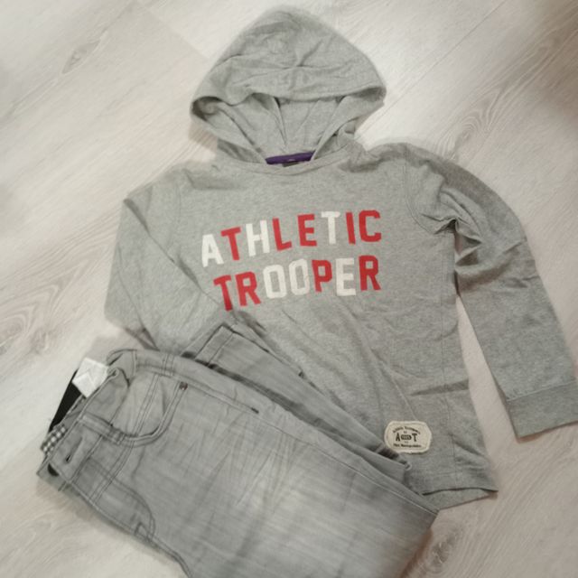 Conjunto Zara niño 6 años vaquero y camiseta