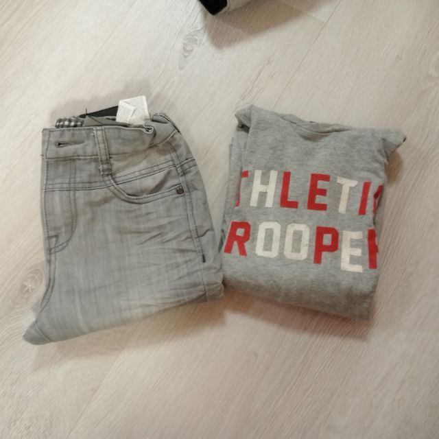 Conjunto Zara niño 6 años vaquero y camiseta