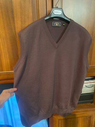 Gilet Navigare Marrone Tg XXL