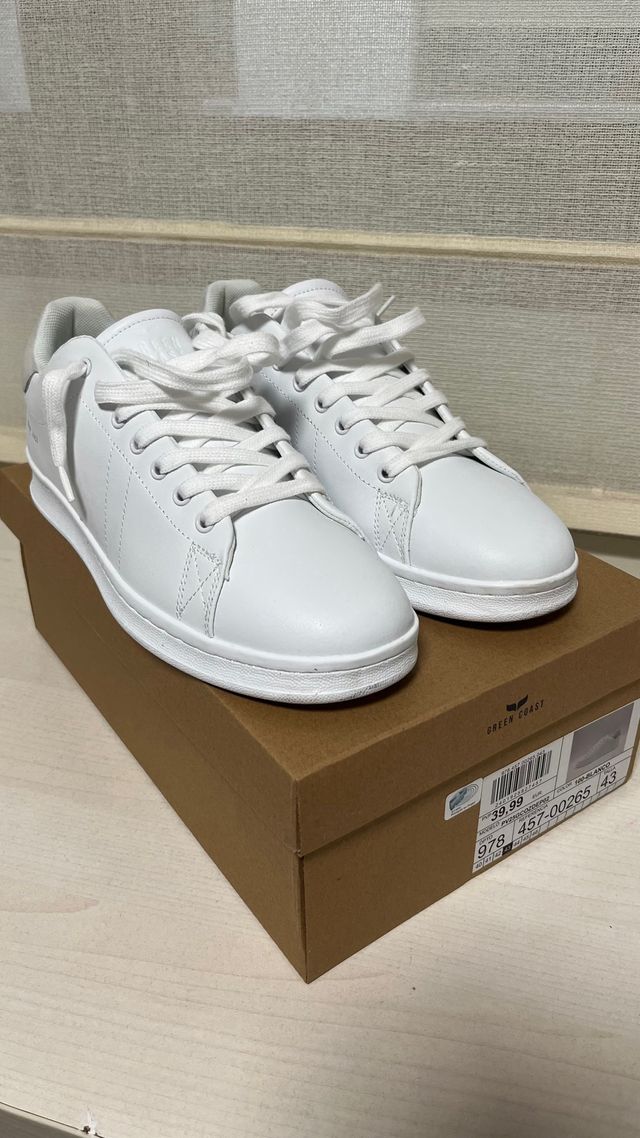 Zapatillas Green Coast Blancas y Grises